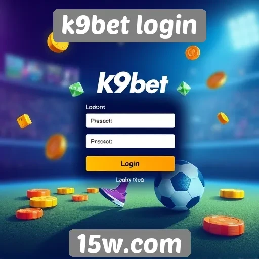 Acessibilidade e usabilidade do site k9bet login