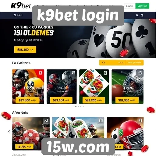 Ofertas promocionais disponíveis no k9bet login