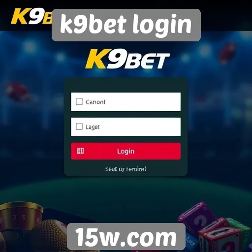 Login seguro no site k9bet